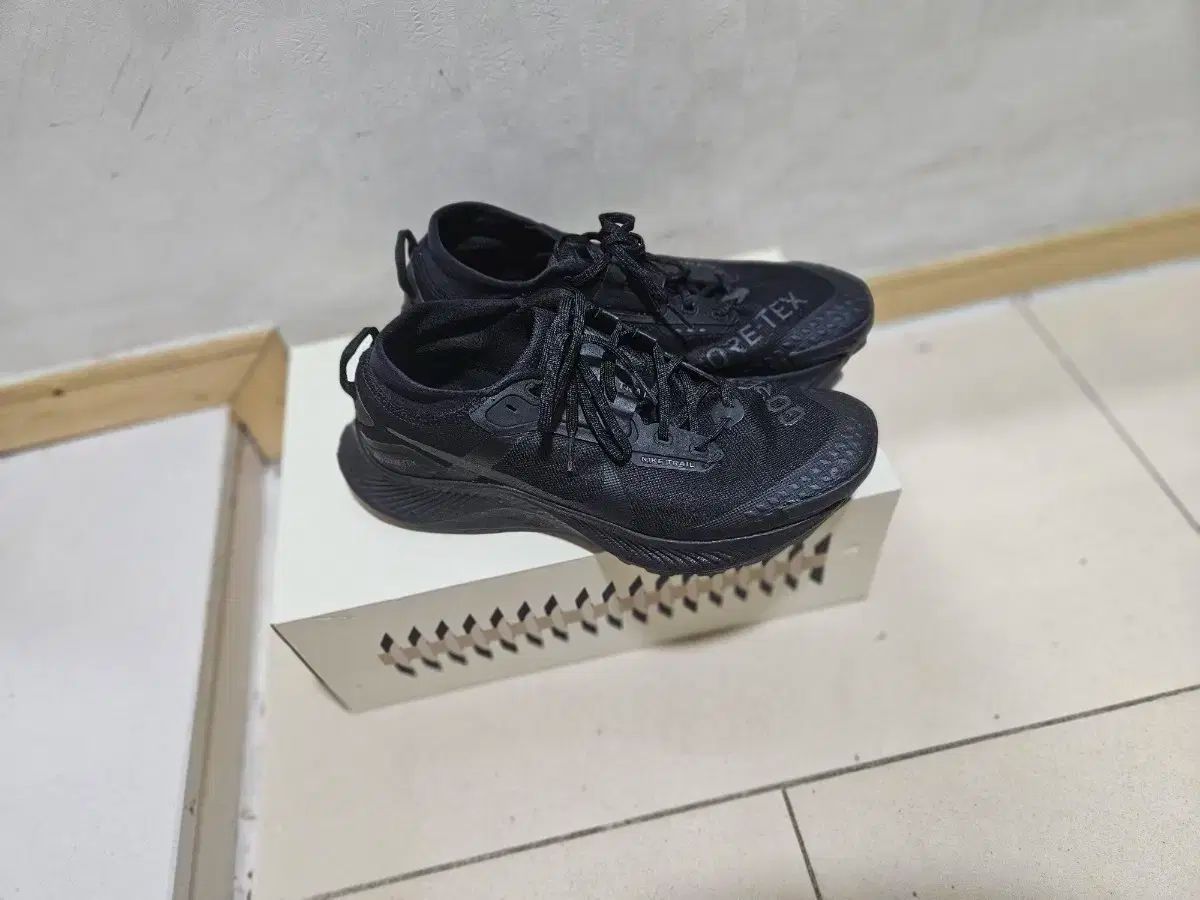 NIKE ナイキ トレイル ランニングシューズ GORE-TEX ゴアテックス 黒 280