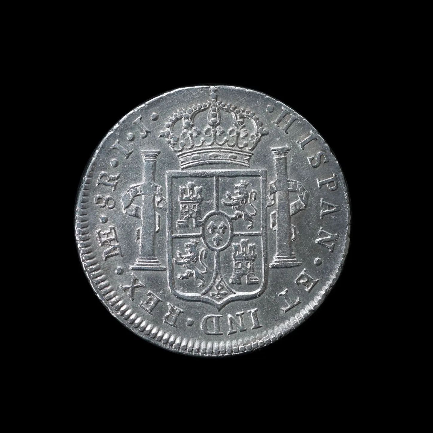 PERU ペルー カルロス4世 1788 1808 8Reales 1793 8 ル 銀貨