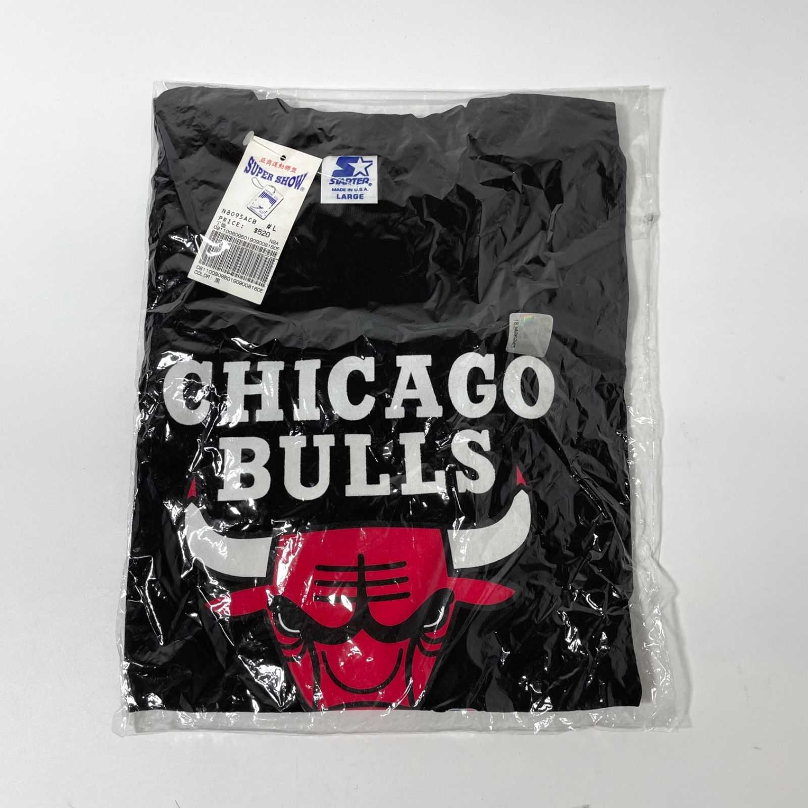 M1001-104-F STARTER スターター NBA CHICAGO BULLS