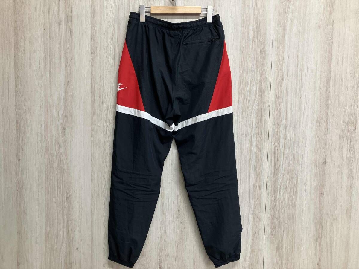 NIKE ナイキ KITH キス AH 8740-011 Flight Nylon Pants ナイロンパンツ Mサイズ ブラック 刺繍