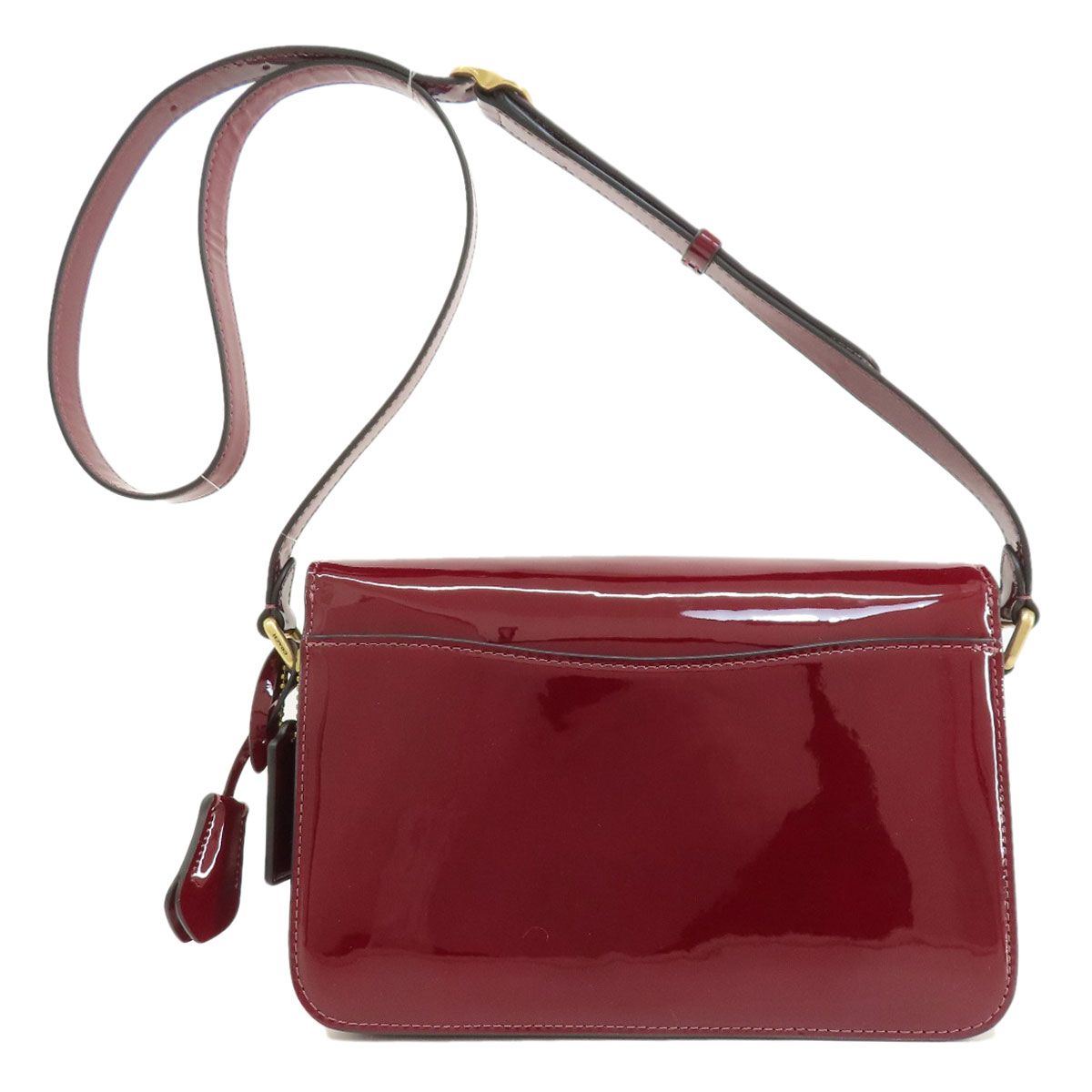 COACH コーチ CE723 ストゥディオ ショルダーバッグ エナメル 