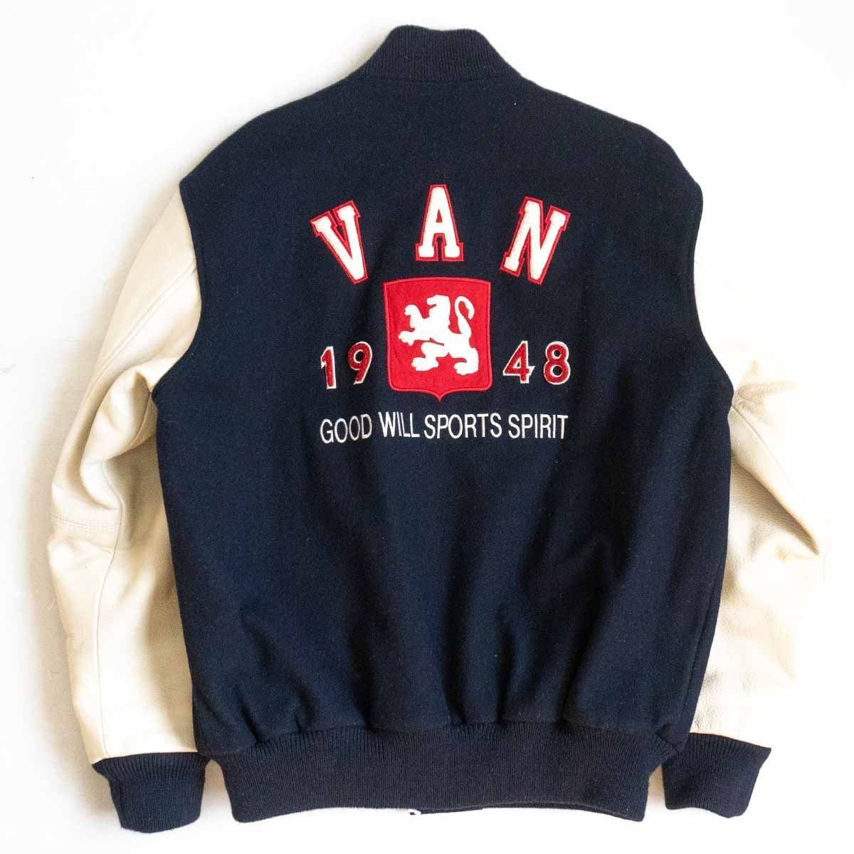 VAN JAC VAN ワッペンスタジアムジャンパー ヴァン中古となります 