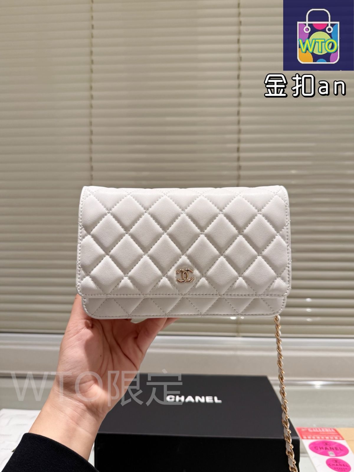 希少品♪【CHANEL】ウォレットオンチェーン チェーン ウォレット - スモール レザー グッズ | CHANEL