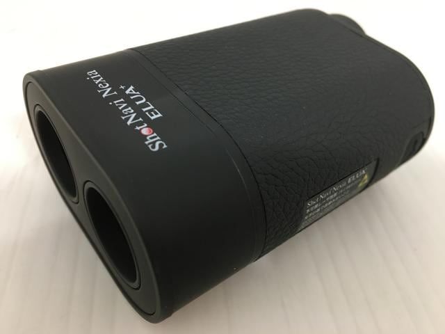 返品OK ゴルフ用品 超 テクタイト ショットナビ レーザー距離計 Shot Navi ショットナビ Laser Sniper ELUA PLUS Black