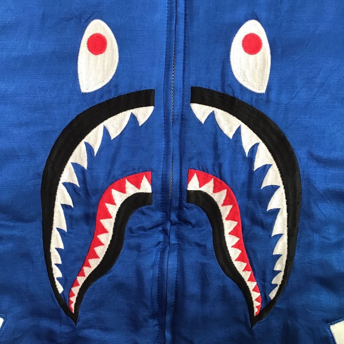 BAPE SHARK スカジャン - メルカリ