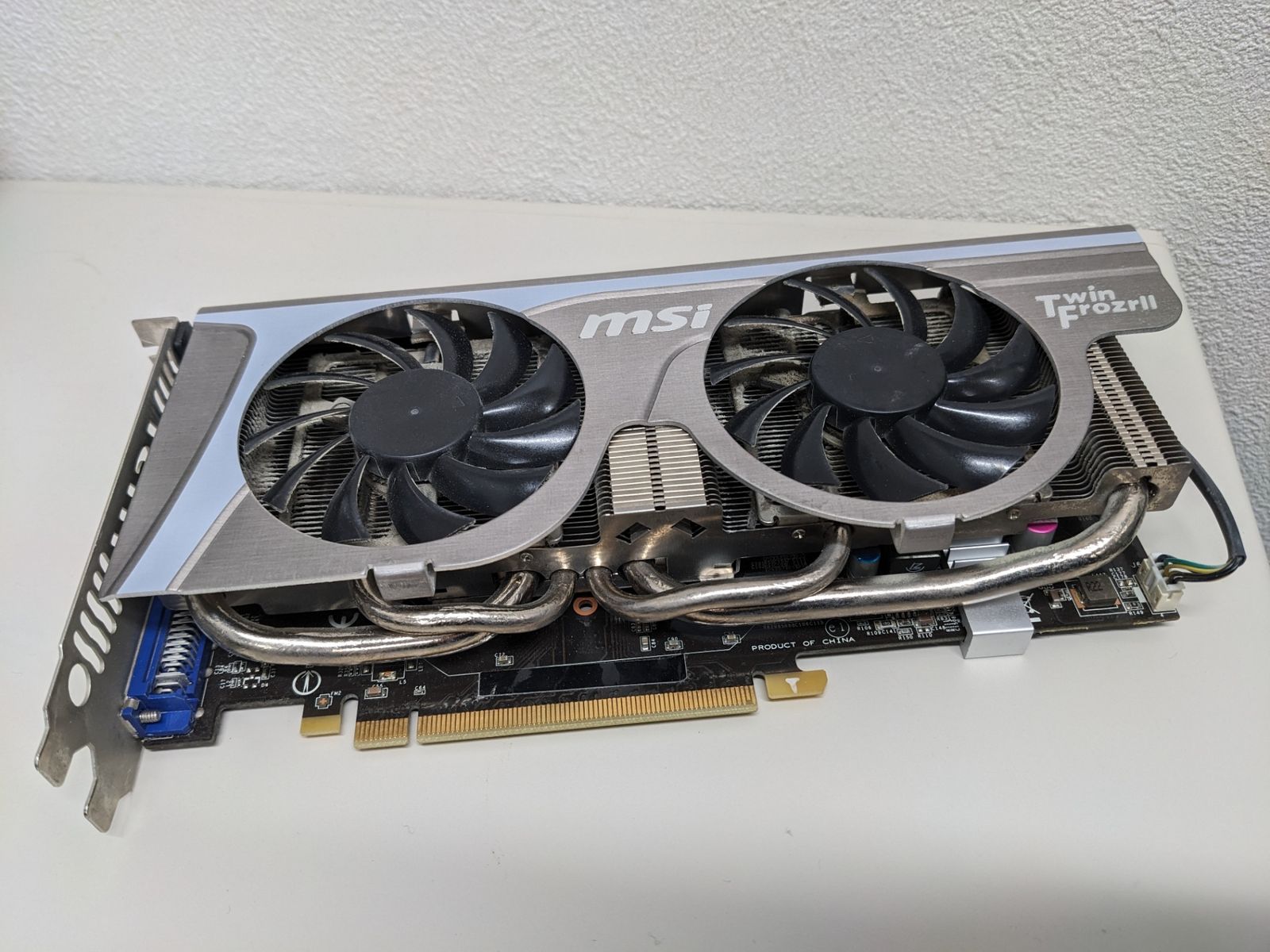 ジャンク☆ N560GTX-Ti Twin Frozr II OC V2 グラフィックボード 状態