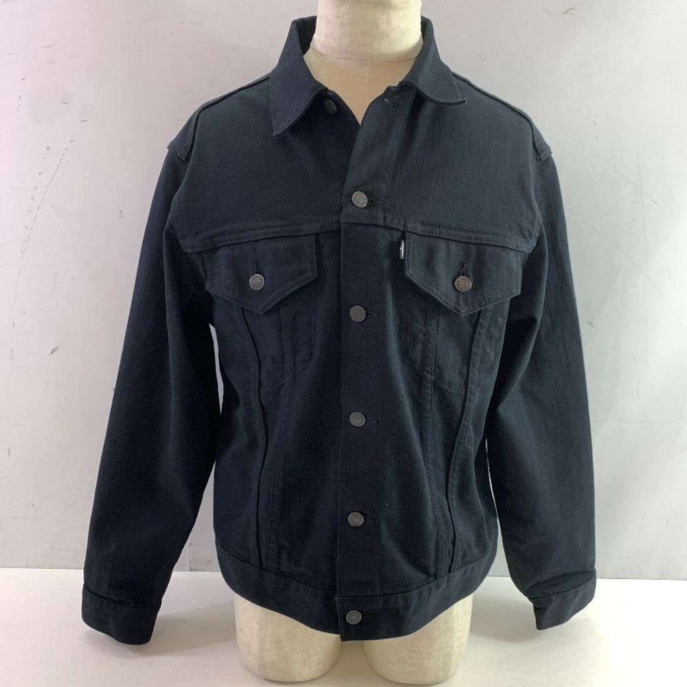 04w4957▽ HYSTERIC GLAMOUR ヒステリックグラマー 02243AB52 KINKY Gジャン デニムジャケット ブラック XL 八王子店