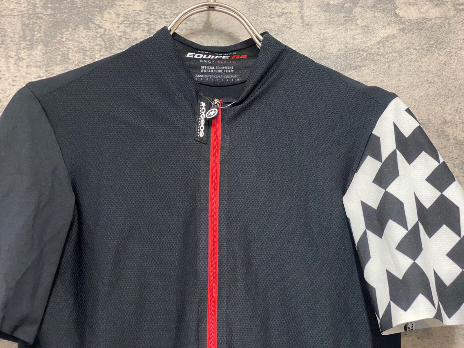 JC906 アソス Assos EQUIPE RS 半袖 サイクルジャージ 黒 M - メルカリ