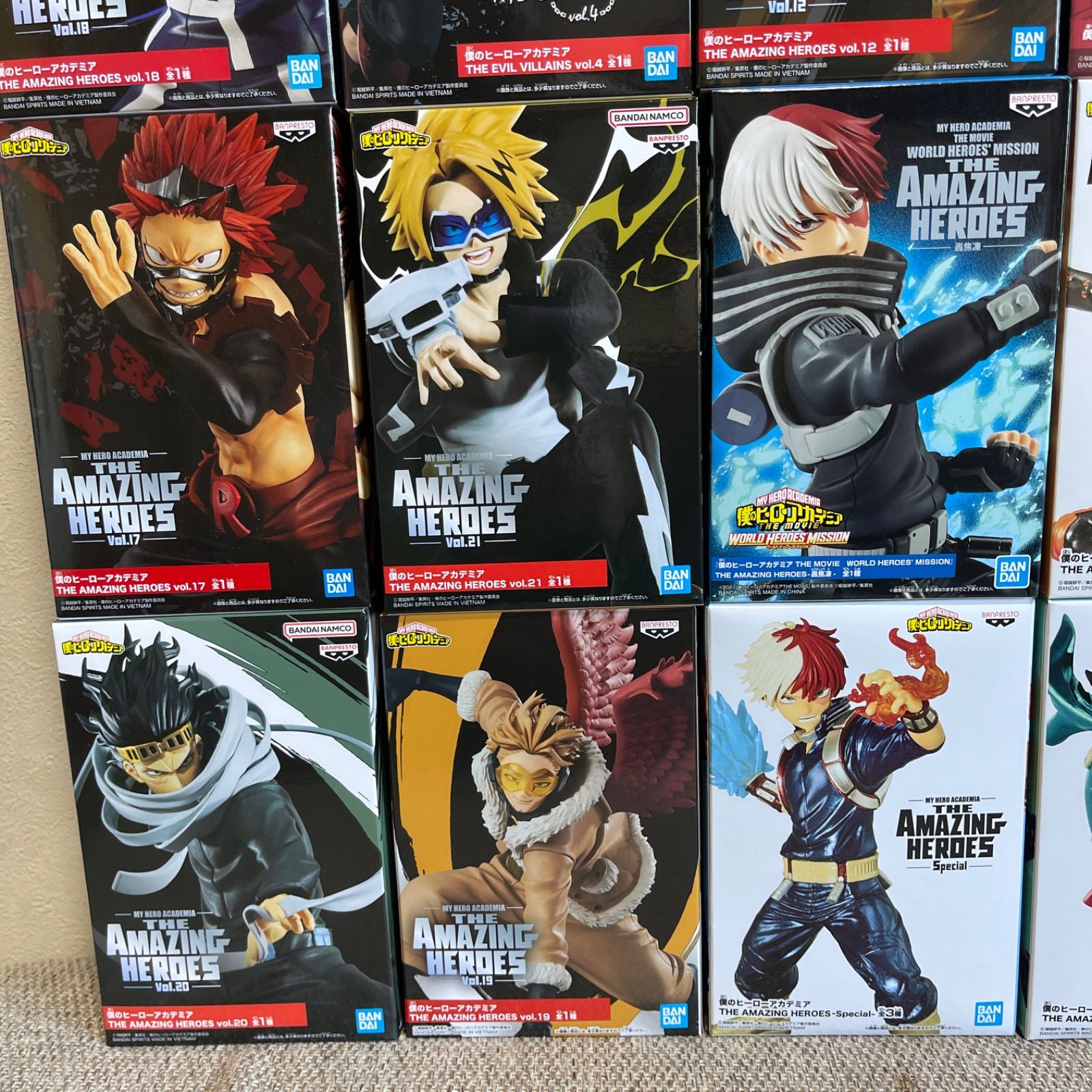 僕のヒーローアカデミア フィギュア まとめ 22点