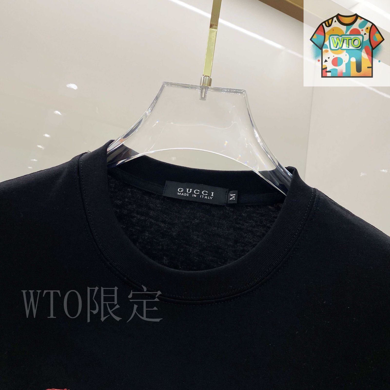 GUCCI グッチ Tシャツ 半袖 カットソー ダメージ加工 シーサー 和柄