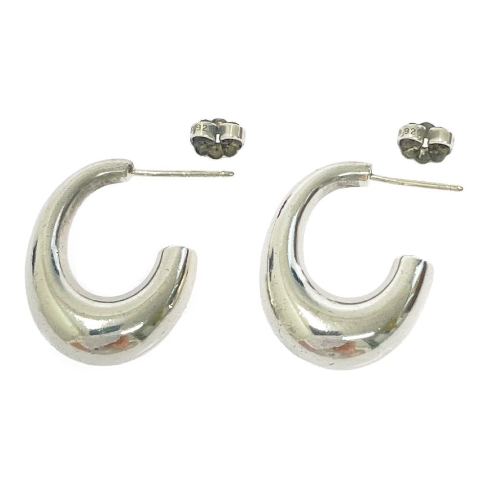 Tiffany & Co. シルバーフープピアス 中古】TIFFANY&Co. ティファニー シルバー フープピアス 6.7g