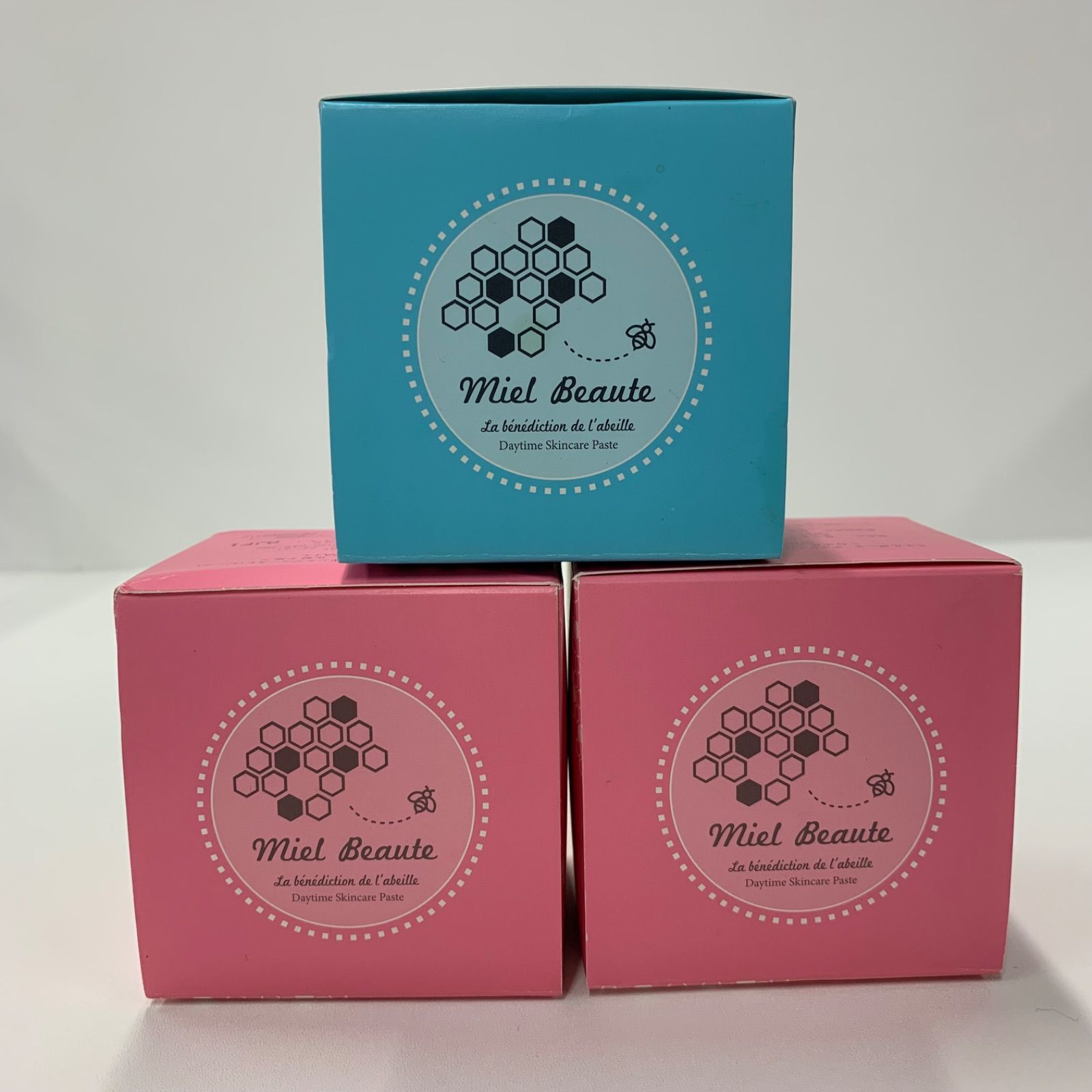 最新版 ミエルボーテ デイタイムスキンケアペースト（バニラ）3点