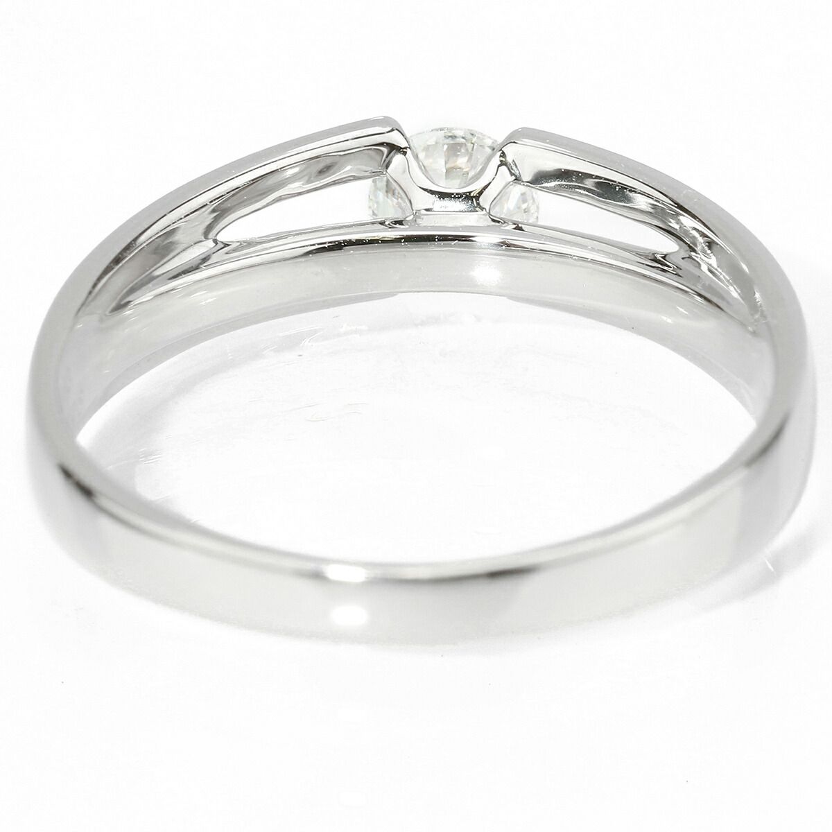 ダイヤモンド 0.3ct プラチナ Pt900 リング VERY GOOD SI-2クラス F 