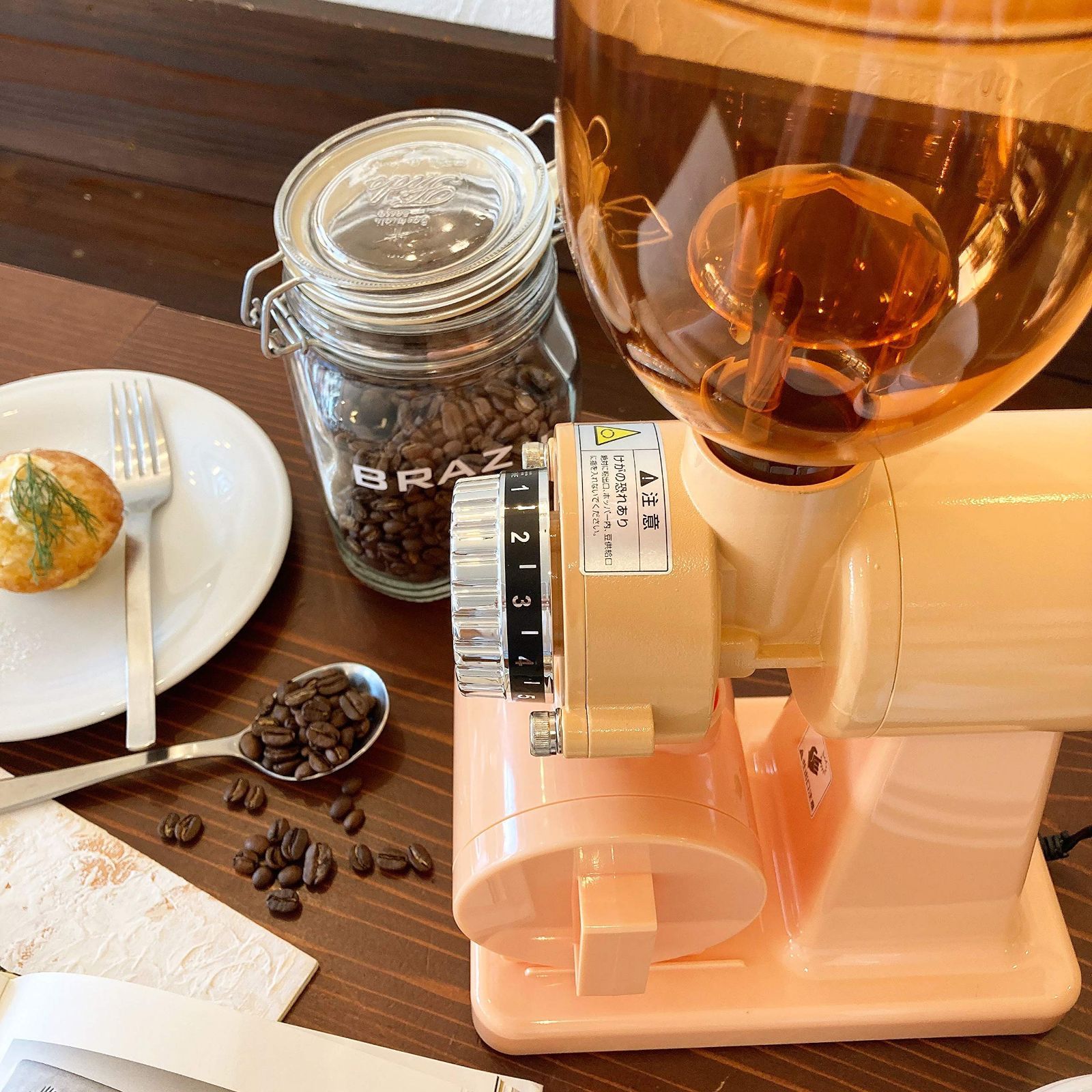 ボンマック コーヒーミル BM 250 N BONMAC DR デゼルト ロッソ