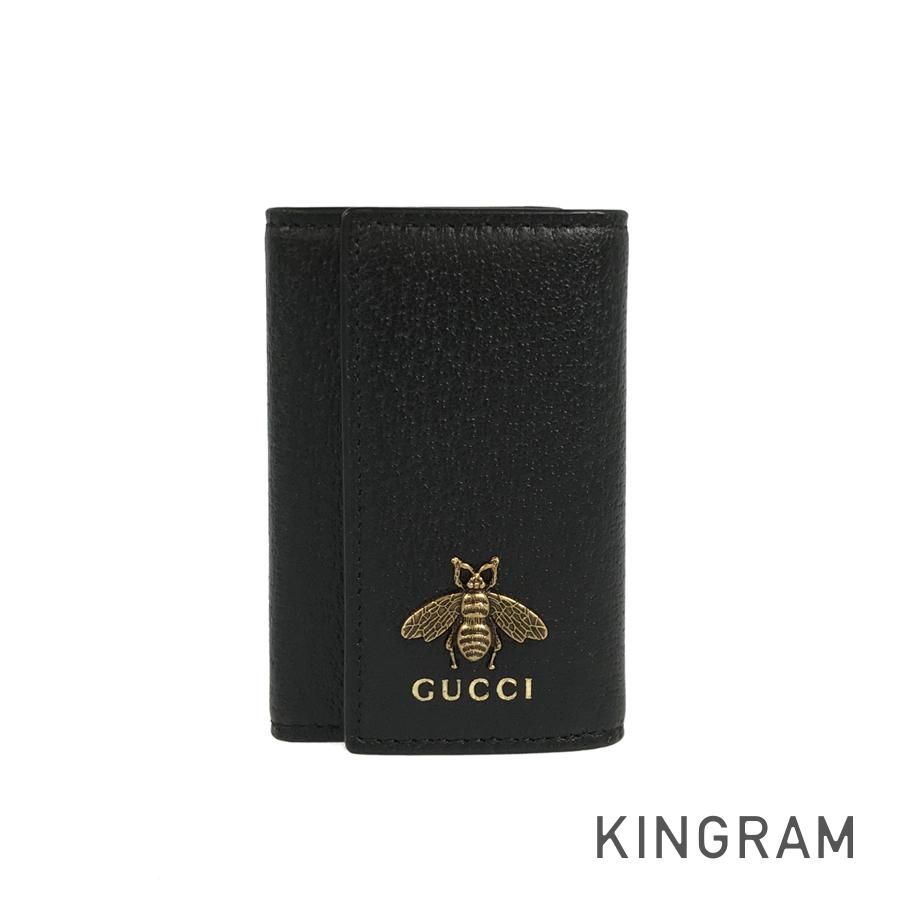 グッチ GUCCI アニマリエ メタル ビー ハチ 蜂 6連 523683 ブラック