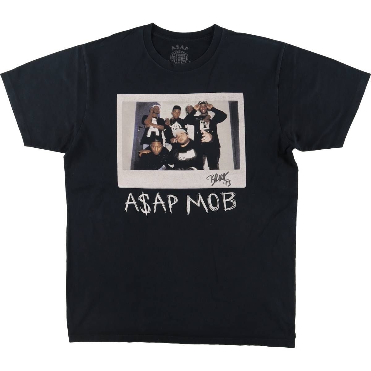古着 ASAP MOB エイサップモブ ラップTシャツ ラップT メンズL相当|eaa541535