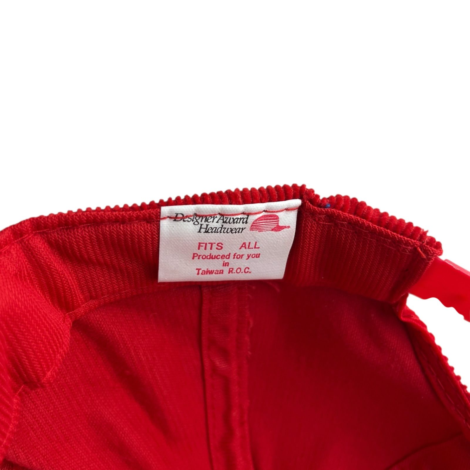 キャップ|帽子 Dick CEPEK ディックシーペック コーデュロイキャップ ビンテージキャップ 企業ロゴ 刺繍ロゴ レッド 赤 WWW_MORNINGWALKER_COM