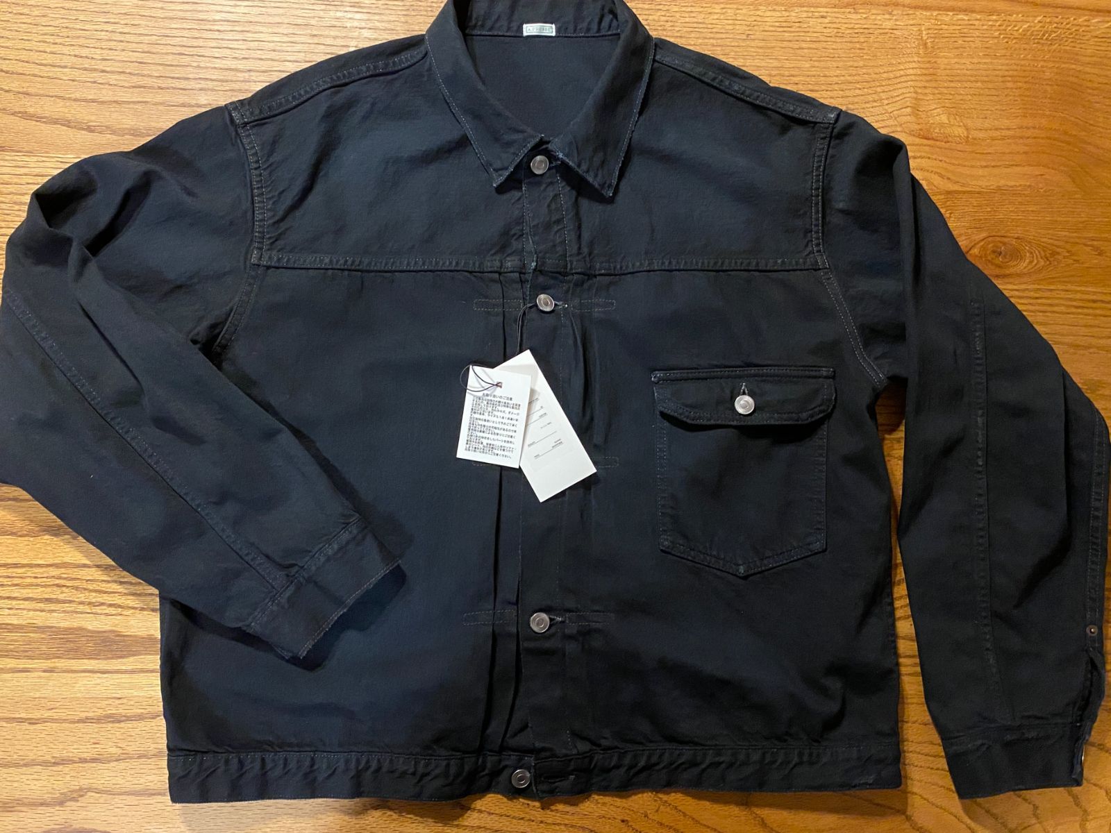 【サイズ50】アプレッセ 1st Type Denim Jacket(24AAP-01-33H)