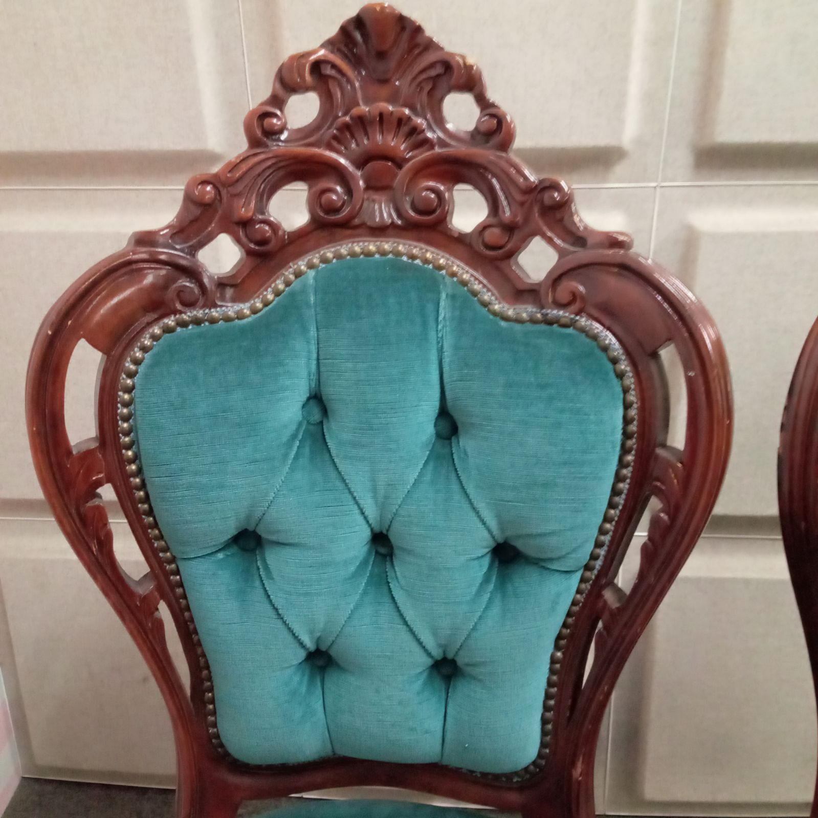 GMGN490D○西洋 アンティーク サロンチェア アームチェア 椅子