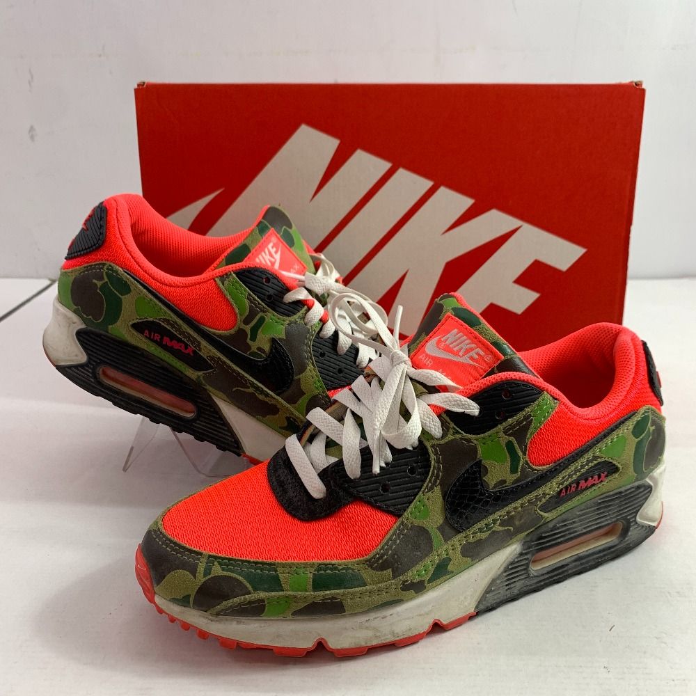 中古】04w1003▽※atmos × NIKE AIR MAX 90 CW6024-600 アトモス × ナイキ エアマックス90 ダックカモ  27.5cm スニーカー【八王子店】 - メルカリ