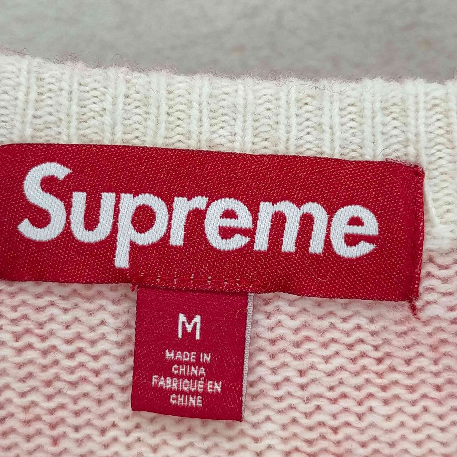 シュプリーム Supreme 23AW BLURRED LOGO SWEATER メンズ import：M 