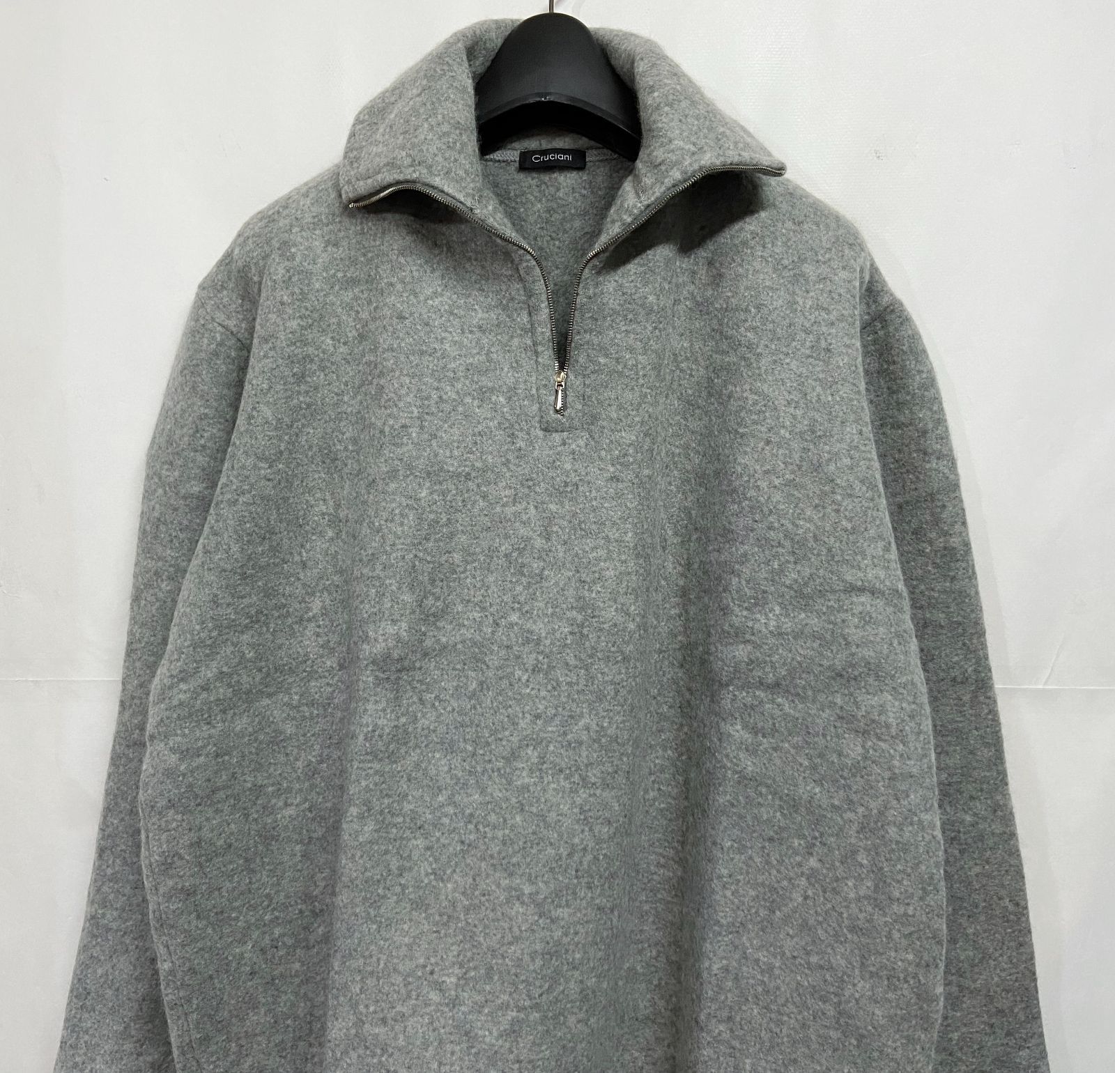 Cruciani｜クルチアーニ ハーフジップ カシミアニット セーター - メルカリ