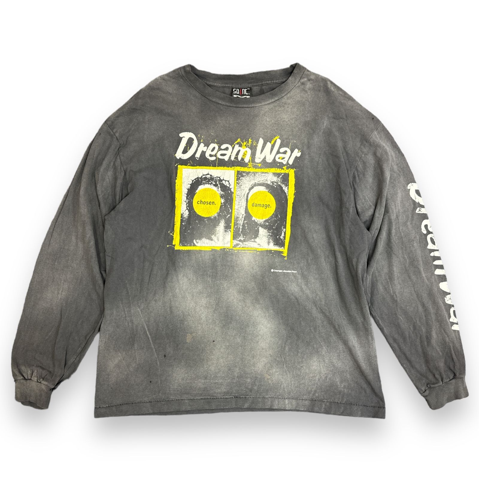 SAINT 暑 Mxxxxxx 23aw GOING L/S TEE Lサイズ SM-A23-0000-013