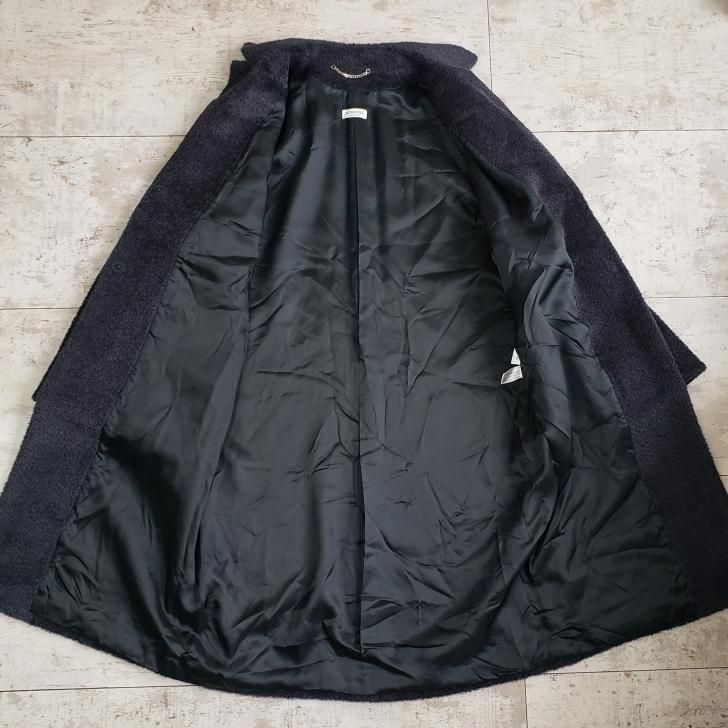 モヘヤ⭐︎アニオナ AGNONA ALTUNA ウール ロングコート 38 アニオナ｜選び抜かれた最高峰の素材を堪能！ジェンダーレスな