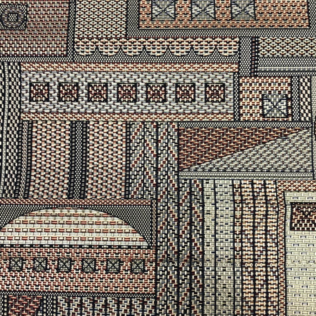 博多織 建物の様な織模様