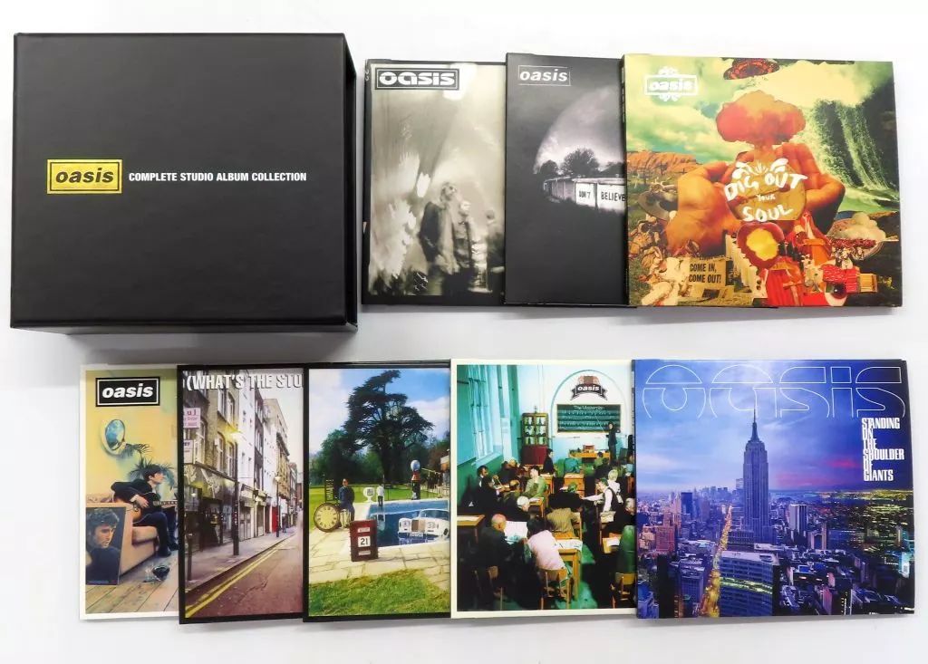 輸入洋楽CD Oasis COMPLETE STUDIO ALBUM COLLECTION 完全生産 盤 輸入盤