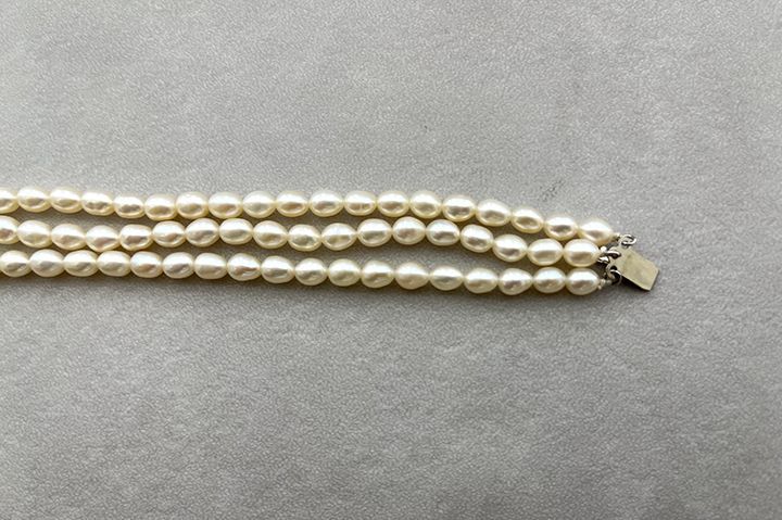 ３連チョーカー ネックレス⑤