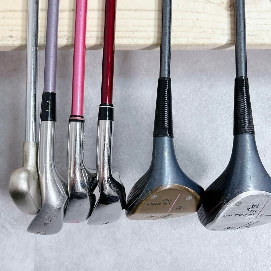 バランスの取れた X895 ヤマハ他 レディース ゴルフクラブ ハーフセット スタンドバック 入門 ブルゾン