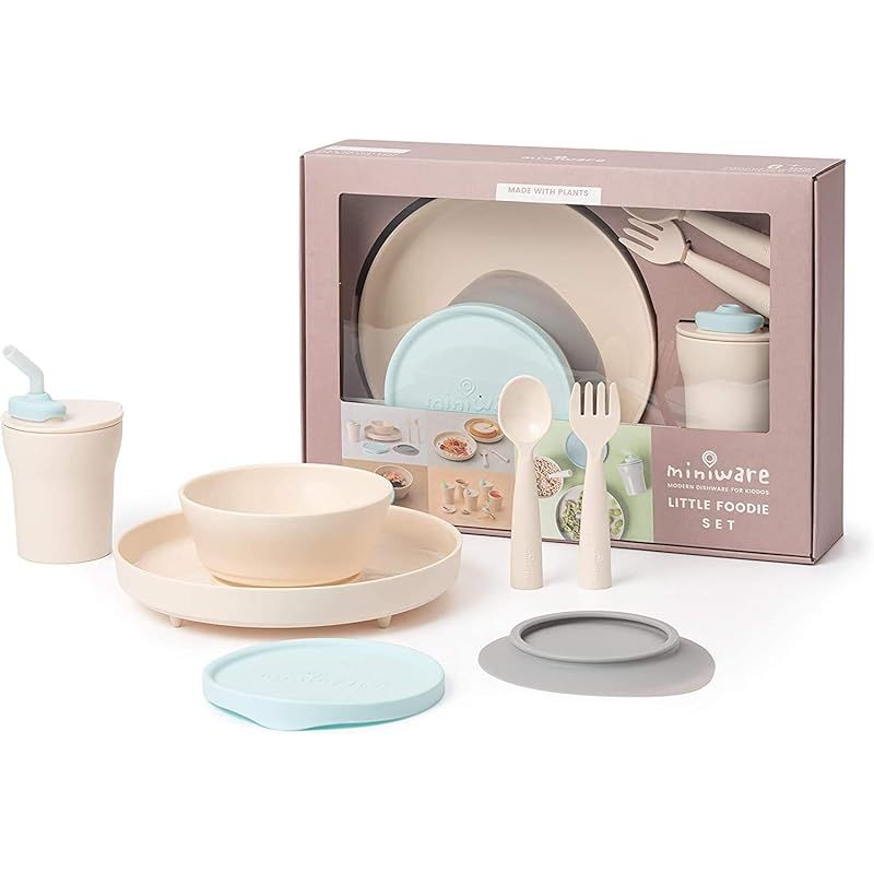 miniware 幼児と環境にやさしいキャッサバ由来の素材で作られた食器