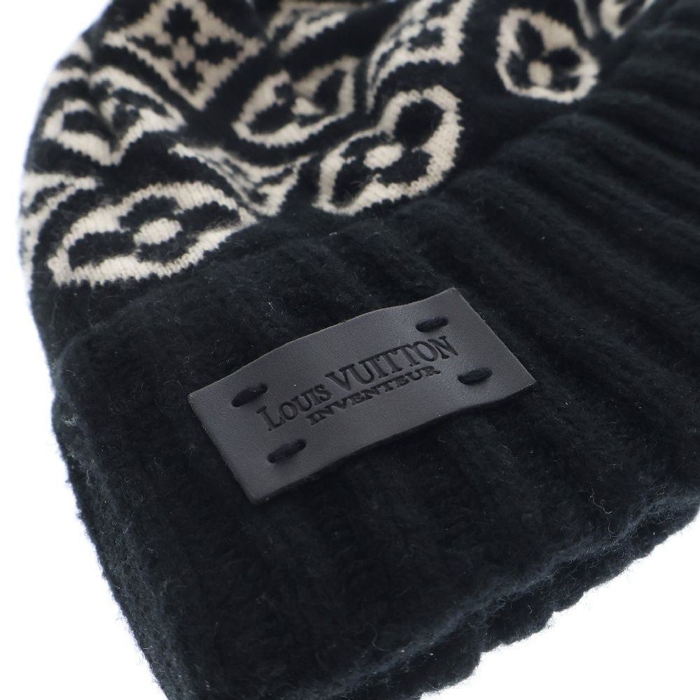 ルイヴィトン M71950 モノグラム ボネスキー ビーニー カシミヤ ニット