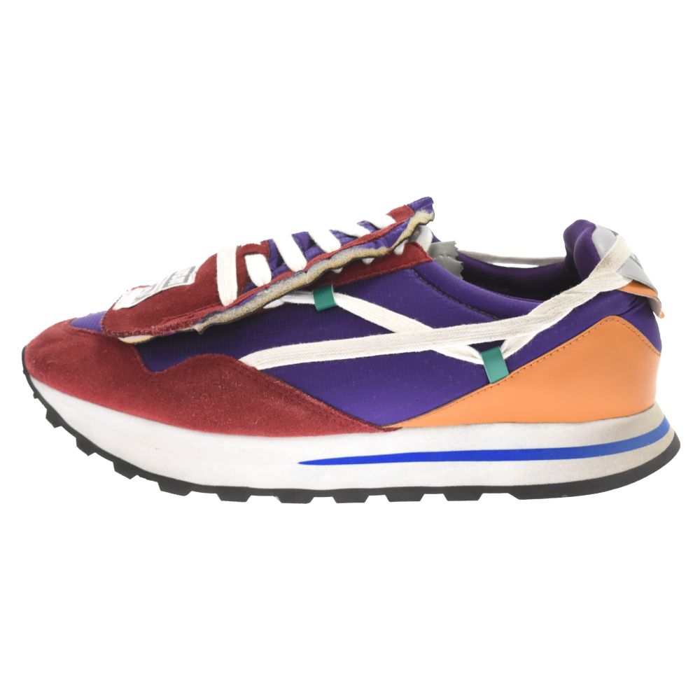 kolor (カラー) 23SS B-Purple ローカットスニーカー パープル 23SCM 