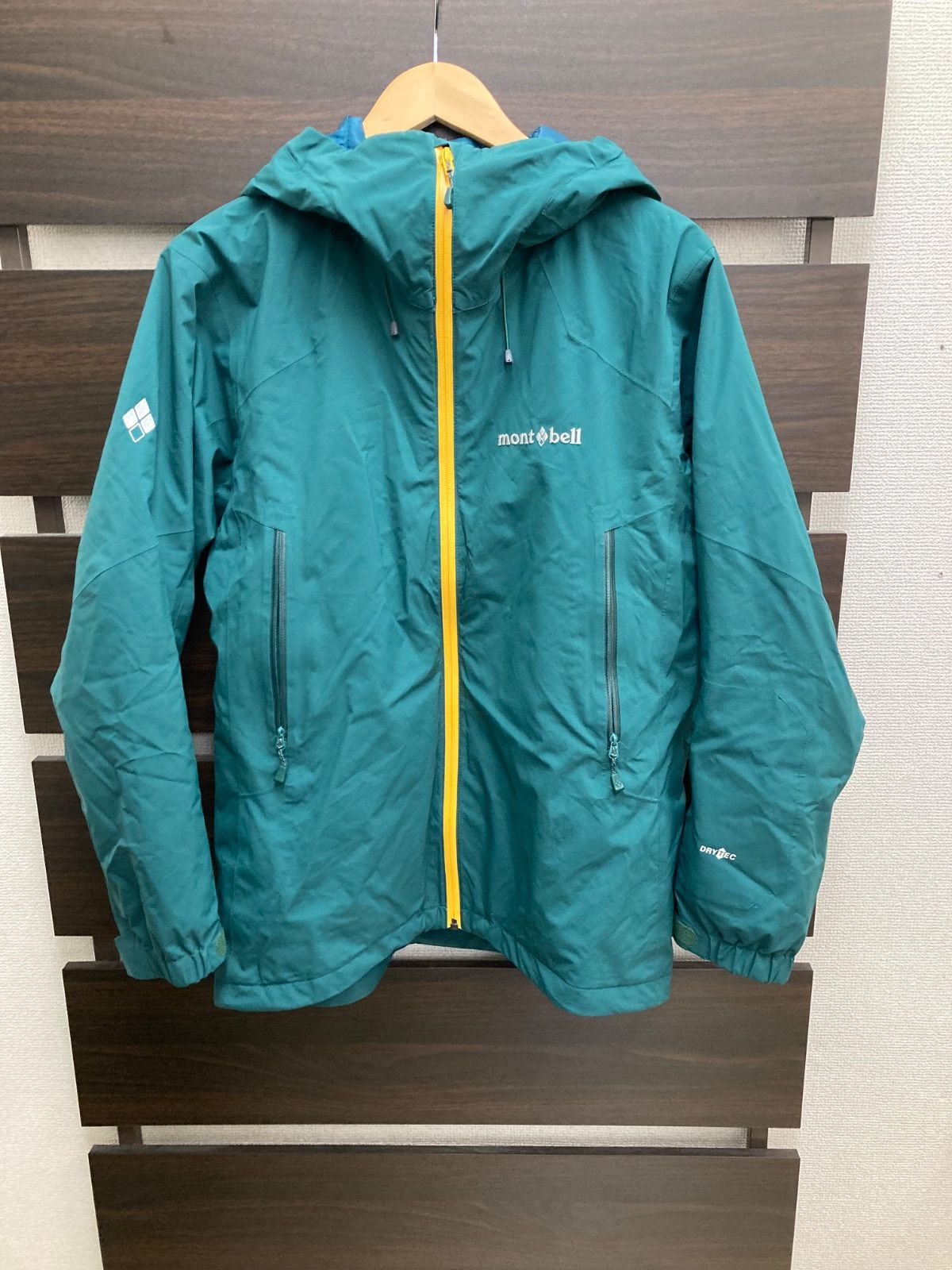 mont bell モンベル パウダーステップ パーカー 1102534 グリーン M