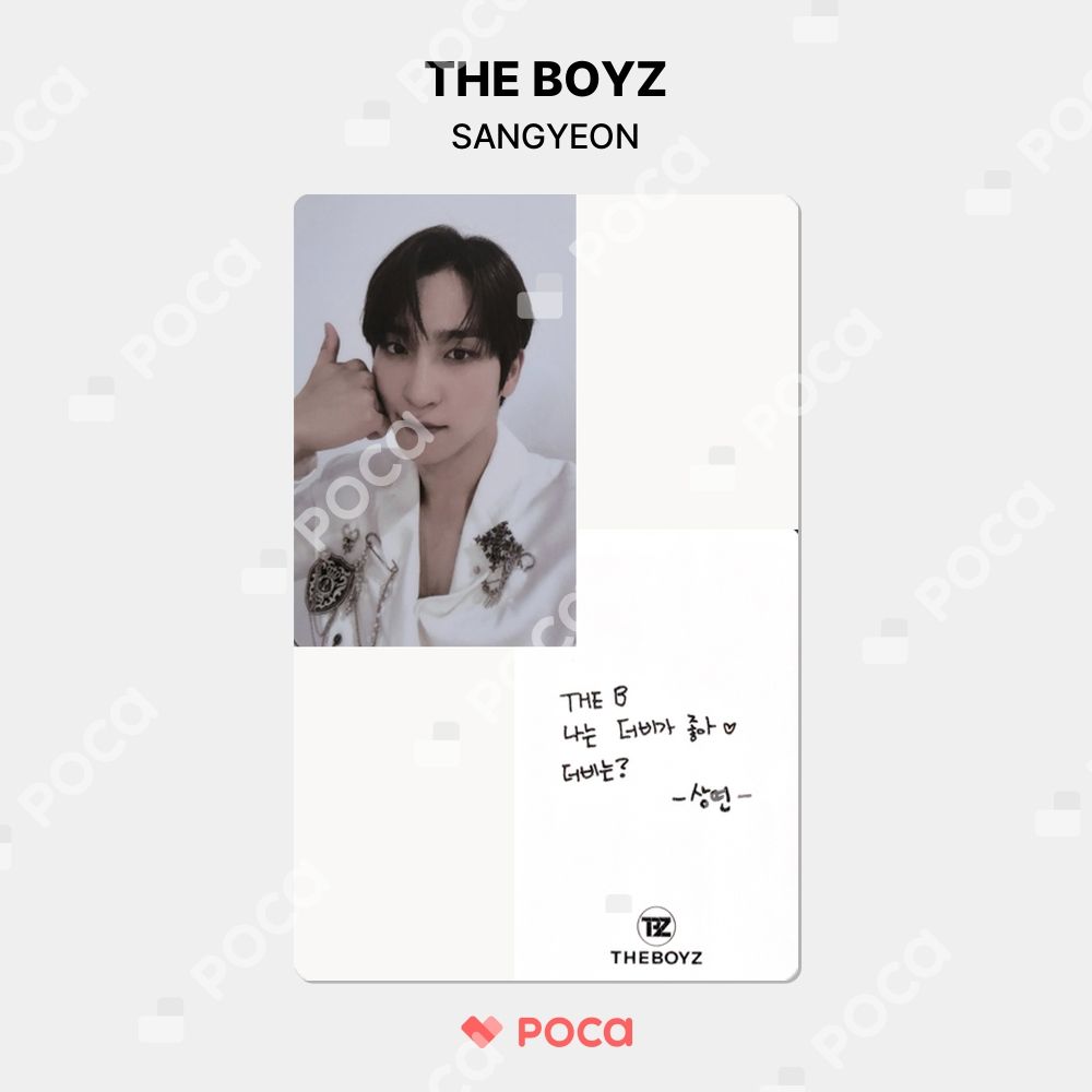 THE BOYZ サンヨン トレカ THE BOYZ WORLD TOUR : B-ZONE IN