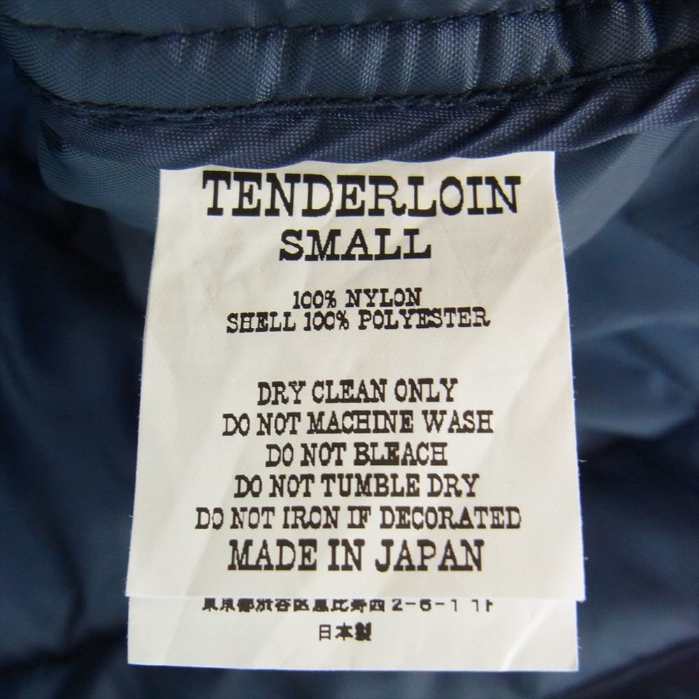 TENDERLOIN テンダーロイン レーシング 中綿 ベスト S【中古