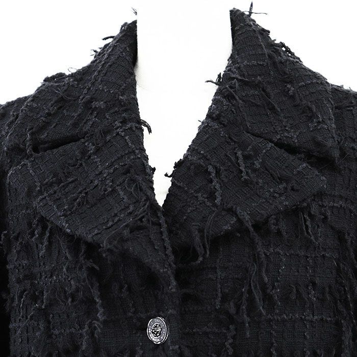 極美品】CHANEL シャネル ジャケット ツイード P72388 2022年製