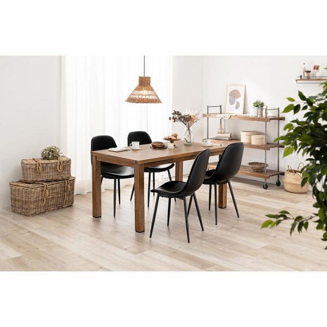 RT-2942-140-ABK-5S ダイニング５点セット