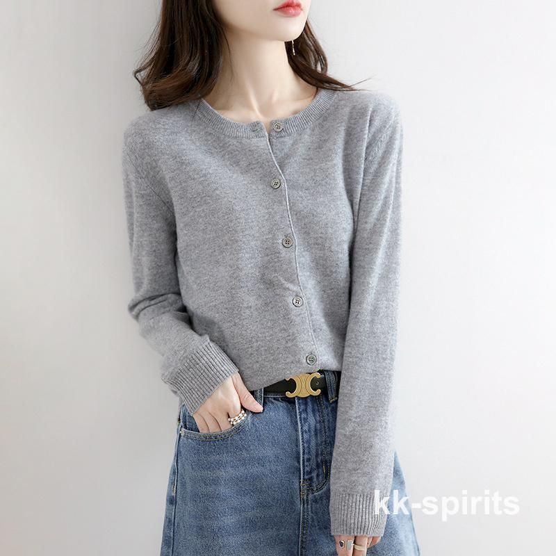 カーディガン ニットカーディガン レディース 春秋冬 秋服 長袖