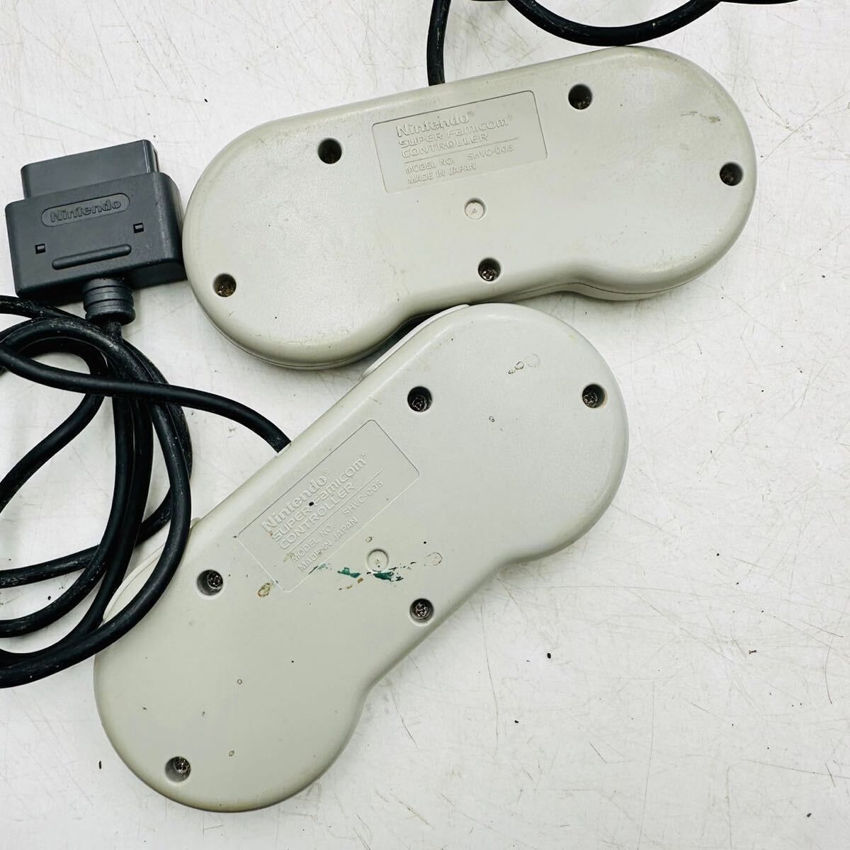 ⭐︎任天堂スーパーファミコン 本体 コントローラー2個セット動作