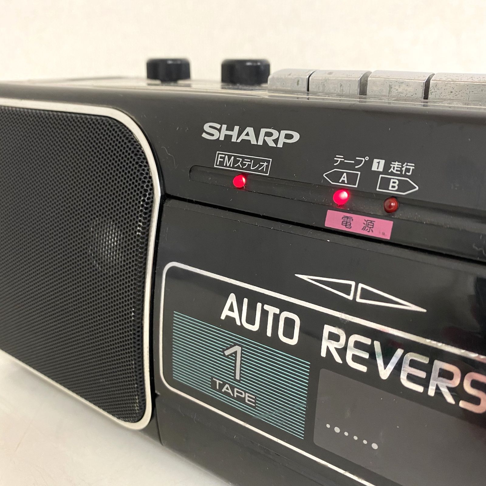 GT1【中古品】SHARP シャープ  ラジカセ QT-Y13U-BK