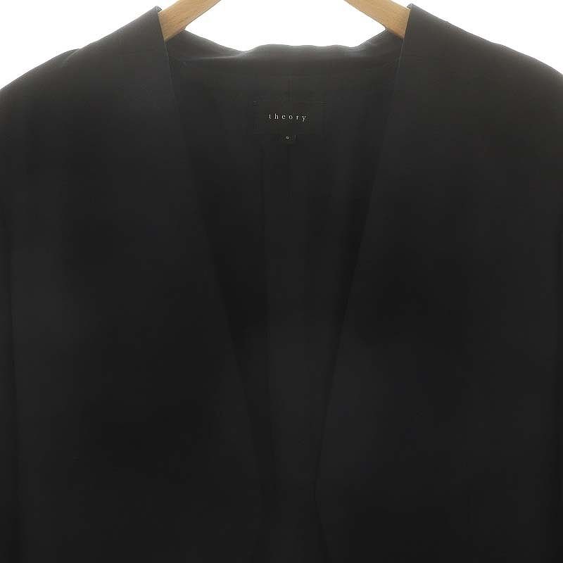 極美品 セオリー theory URBAN LANAI ノーカラージャケット URBAN