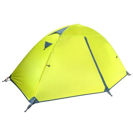 TRIWONDER二重層テント1人用アウトドア防災用キャンプ用品3シーズン登山テント撥水加工軽量設営簡単4色選択 グリーン