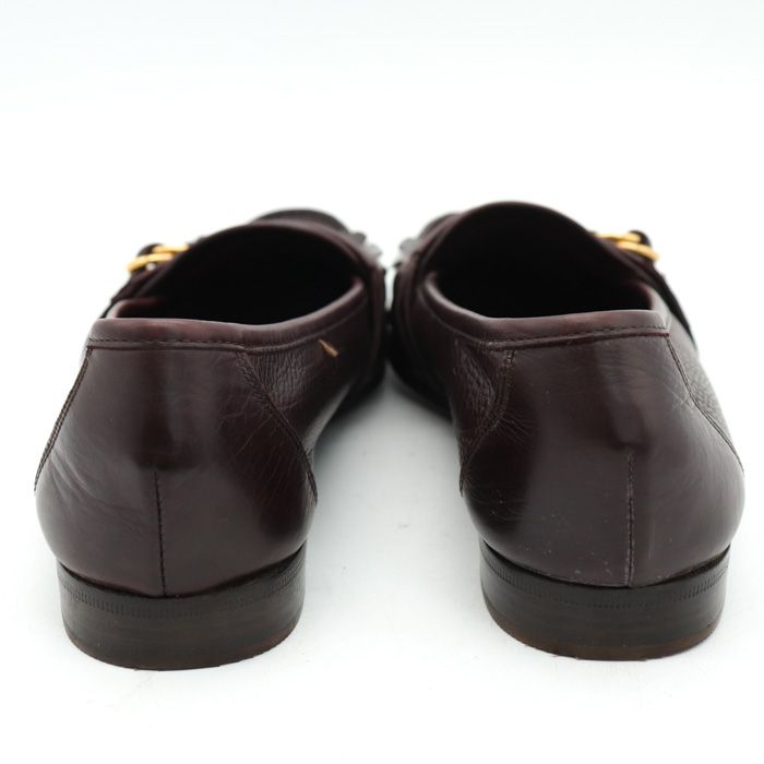 コールハーン コインローファー 本革レザー フリンジ イタリア製 スリッポン ブランド シューズ 革靴 メンズ 8サイズ ブラウン COLE HAAN