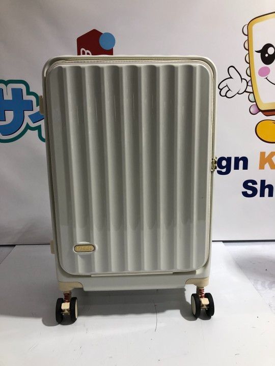 スーツケース Mサイズ ホワイト キャリーバック キャリーケース SC119-24-WH