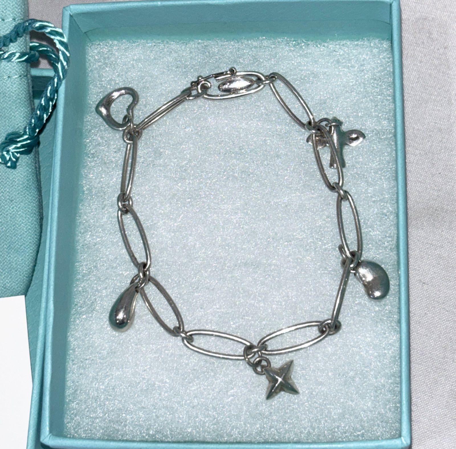 Tiffany & Co./ エルサペレッティ 5チャーム ブレスレット 925