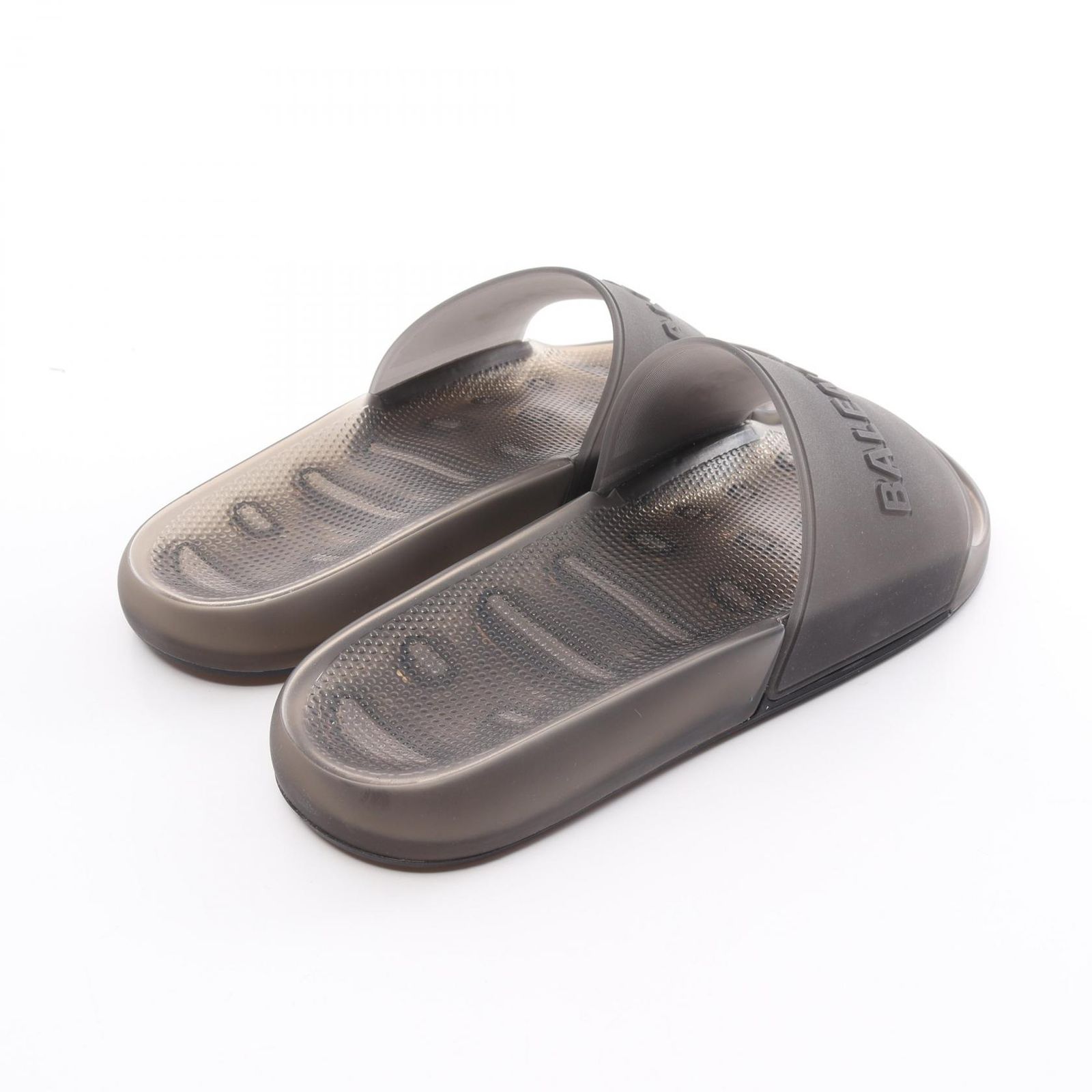 バレンシアガ プール トランスペアレント スライド サンダル - メルカリ