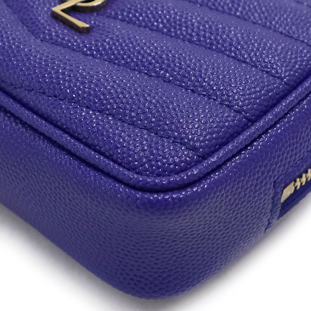 サンローランパリ ベイビー ルー フリンジ チェーン ショルダーバッグ  